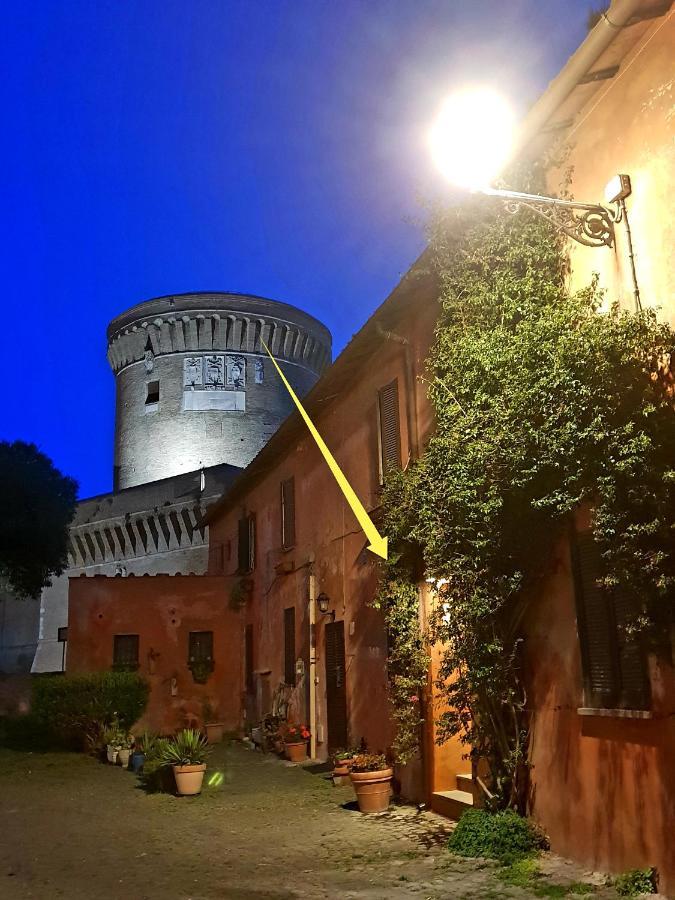 La Casa Nel Castello Villa Ostia Antica Exteriör bild