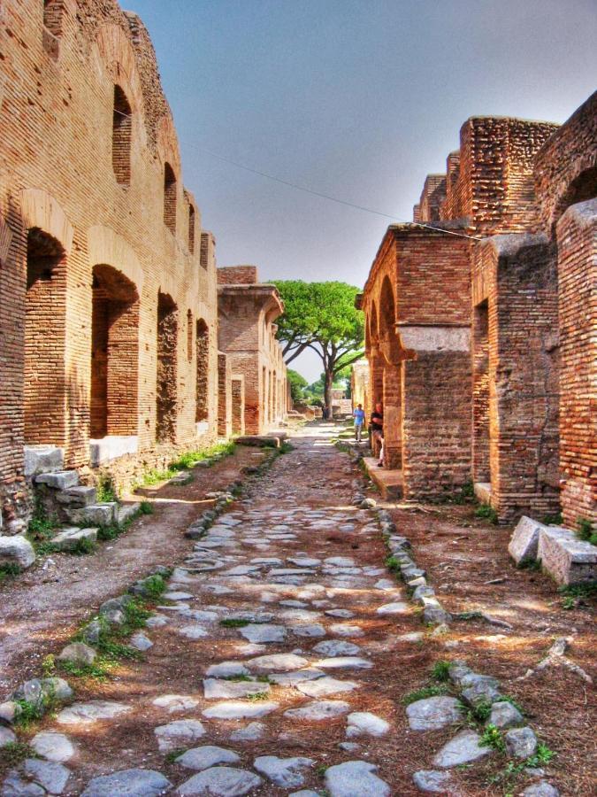 La Casa Nel Castello Villa Ostia Antica Exteriör bild
