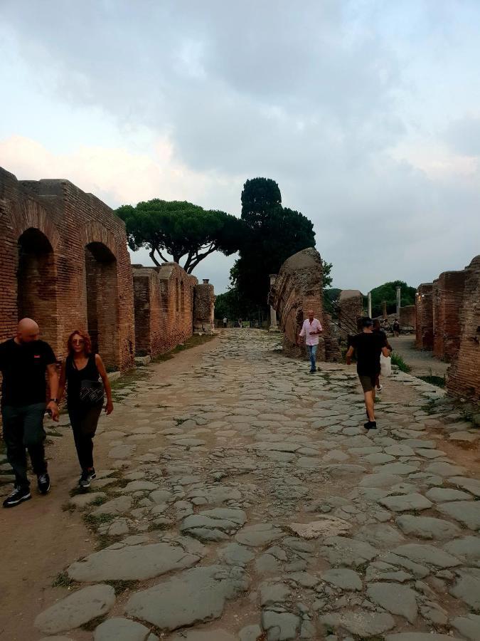 La Casa Nel Castello Villa Ostia Antica Exteriör bild