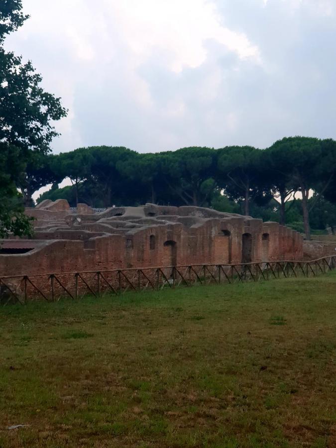 La Casa Nel Castello Villa Ostia Antica Exteriör bild